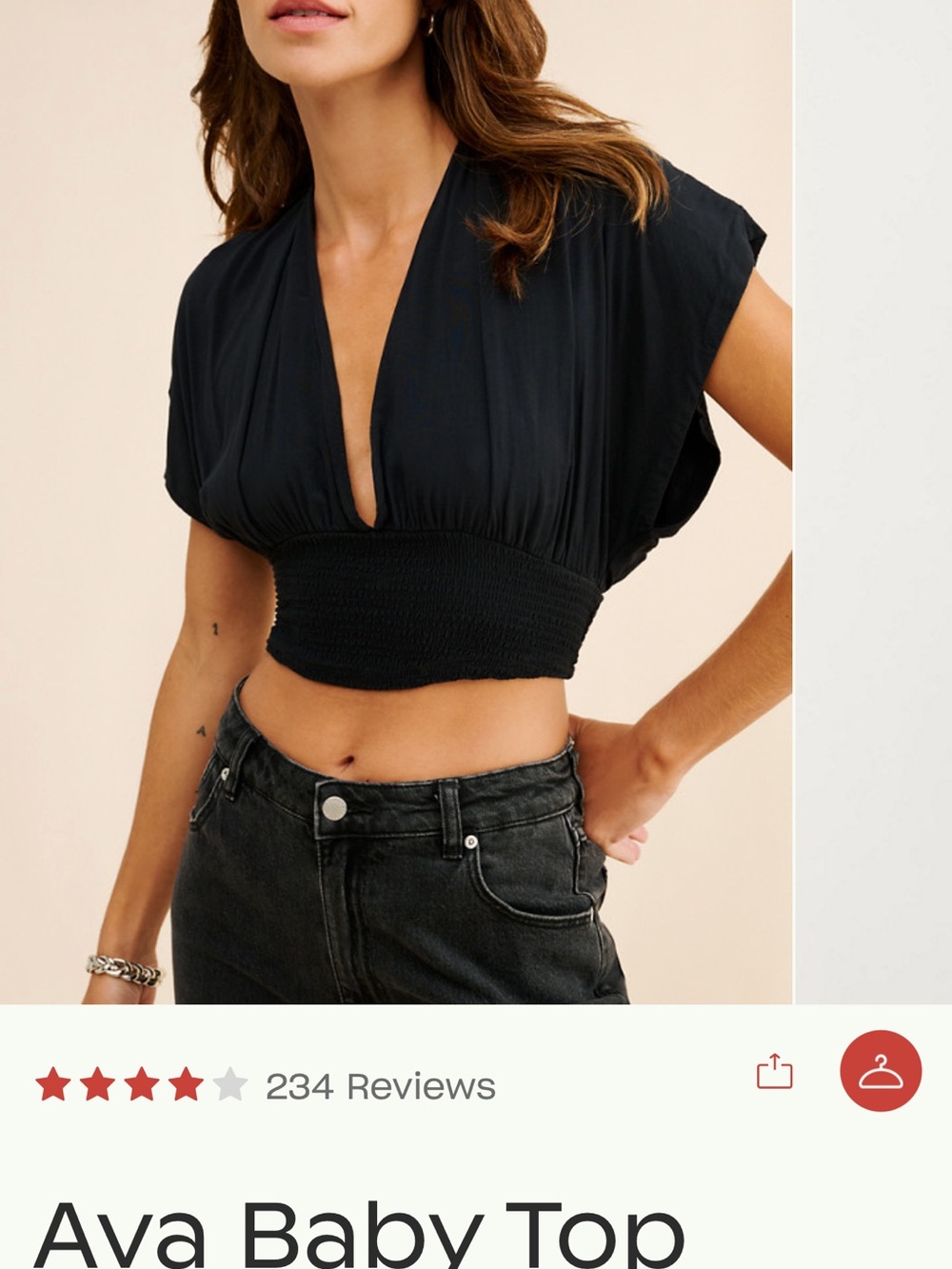 Free People Ava Baby Top